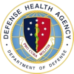 A picture of the defense health agency seal.